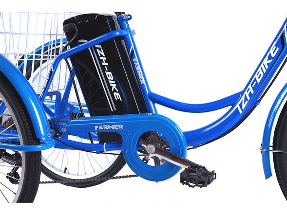 Трехколесный электровелосипед Crolan 350W